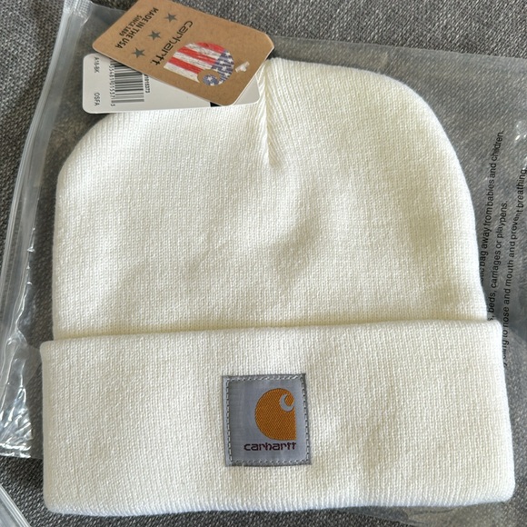 Carhartt unisex beanie white - Picture 2 of 2